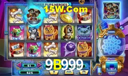 Slots com jackpots e giros grátis na 9B999